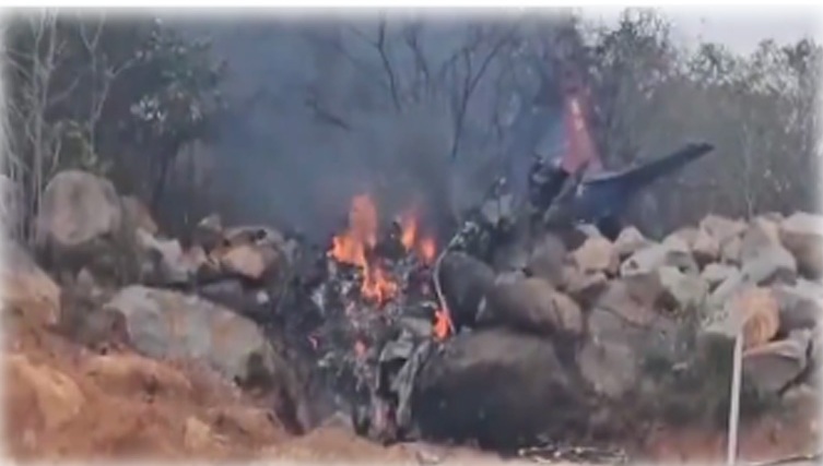 Telangana: Two IAF pilots killed as trainer aircraft crashes