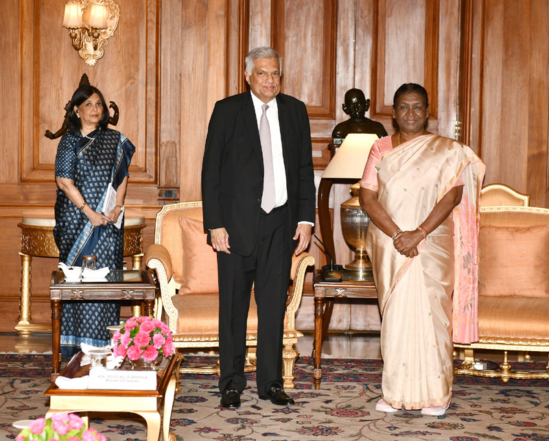 President Droupadi Murmu says India will continue to support Sri Lanka during its hour of crisis in future