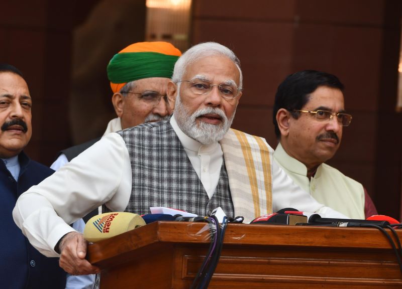 Parliament: 'The country has rejected negativity,' says PM Modi on BJP's thumping win