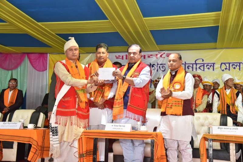 Maintain safe distance from trend of religious conversion to safeguard indigenous culture, identity: CM Sarma to Tiwa population