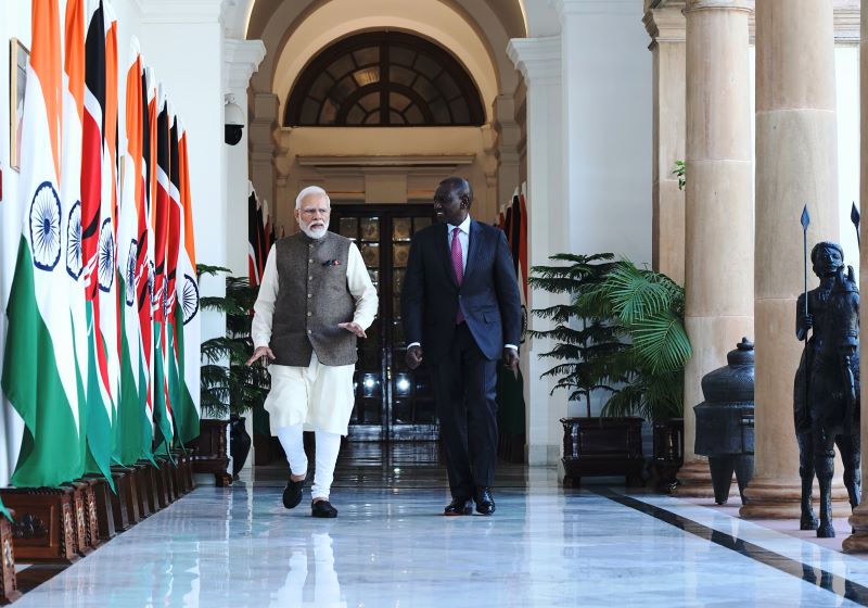 PM Modi holds talks with Kenyan Prez William Samoei Ruto, calls for progress in mutual trade