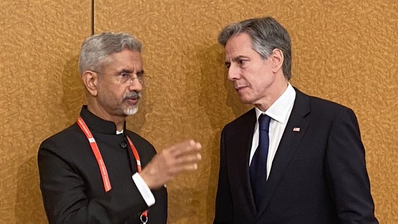 Had a great discussion with S Jaishankar on sidelines of G7: Antony Blinken