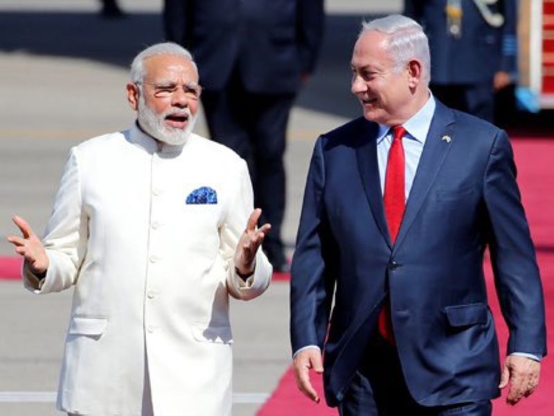 Modi, Netanyahu discuss defence, security over phone