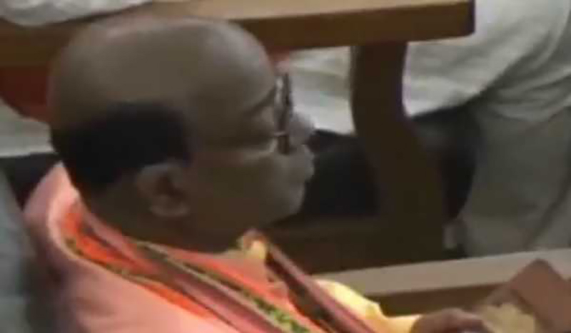 Tripura BJP MLA faces pressure for watching porn in state assembly