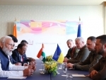 PM Narendra Modi holds bilateral talks with Ukrainian President Volodymyr Zelensky for first time since Russian invasion