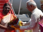 President Droupadi Murmu arrives in Bihar for a 3-day visit