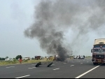 Speeding Rolls Royce crashes into tanker on Delhi-Mumbai expressway; 2 killed