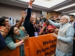 Indian community welcomes PM Modi with Rakhi thalis in Johannesburg