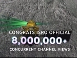 YouTube head congratulates ISRO for achieving streaming milestone with Chandrayaan-3 launch