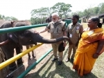 PM Modi meets Bomman and Bellie, stars of Oscar-winning documentary 'The Elephant Whisperers' in Mudumalai Tiger Reserve