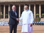 German Chancellor Olaf Scholz arrives in India, to hold talks with PM Modi