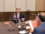 Australian Foreign Minister Penny Wong arrives in India for G20 meeting