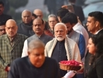 PM Modi, Amit Shah pay tributes to martyrs of Parliament attack