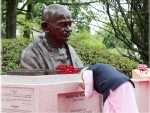 Japan: PM Narendra Modi unveils Mahatma Gandhi's bust in Hiroshima