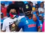 India-Australia World Cup final: Pitch intruder wearing 'Free Palestine' t-shirt enters Narendra Modi Stadium ground, hugs Virat Kohli