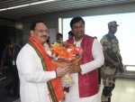 2024 Lok Sabha polls: JP Nadda arrives in Bengal to review BJP's organisational preparation