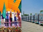 Delhi CM & LG flag off 400 new AC electric buses