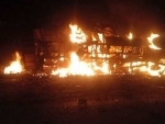 Passengers burnt alive after bus catches fire in Madhya Pradesh