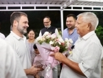Rahul Gandhi meets Lalu Yadav over dinner; celebrates SC relief with hugs and champaran mutton
