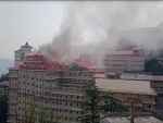 Shimla: Major fire at new OPD block of IGMC