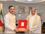 Indian Ambassador Adarsh Swaika meets Kuwait National Assembly Speaker Ahmed Al-Sadoun, discusses prospects of bilateral relations