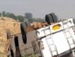 Uttar Pradesh: Five die, several injured as bus overturns in Mirzapur