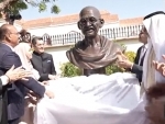 Dubai: UAE minister unveils Mahatma Gandhi's bust