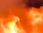 Major fire breaks out at an apartment in Hyderabad