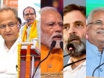 Exit polls predict advantage BJP in Rajasthan, MP; Cong gains in Telangana, retains Chhattisgarh; Mizoram heads for hung house