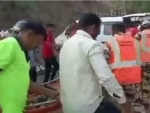 12 dead as bus from Pune to Mumbai falls into gorge