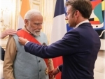 Prime Minister Narendra Modi conferred with the Grand Cross of the Legion of Honour