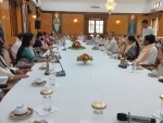Manipur: 21 opposition alliance 'INDIA' MPs meet Governor, displaced people