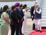 PM Modi lands in New York, receives grand welcome from Indian expats