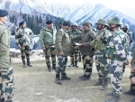 BSF DG Nitin Agrawal visits forward areas of LoC to review operational preparedness of units in Kashmir