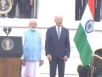 PM Modi gets grand welcome at White House, says 'India, US ties based on democratic values'