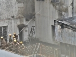 Kolkata: Fire breaks out in building near Raj Bhavan, CM Mamata Banerjee visits spot