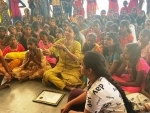 Tamil Nadu: Girls fling dupattas in air to welcome feminist writer Geeta Ilangovan; video goes viral