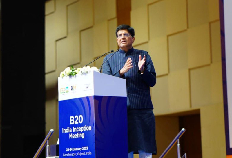 India hopes to power the world economy through collaborations and cooperation: Piyush Goyal