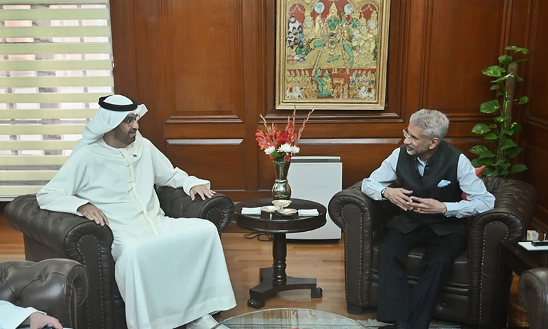 EAM Jaishankar holds talks with visiting UAE Minister