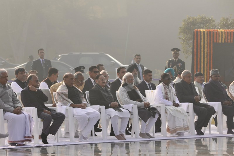 PM Modi, Prez Murmu pay tribute to Atal Bihari Vajpayee on his 99th birth anniversary