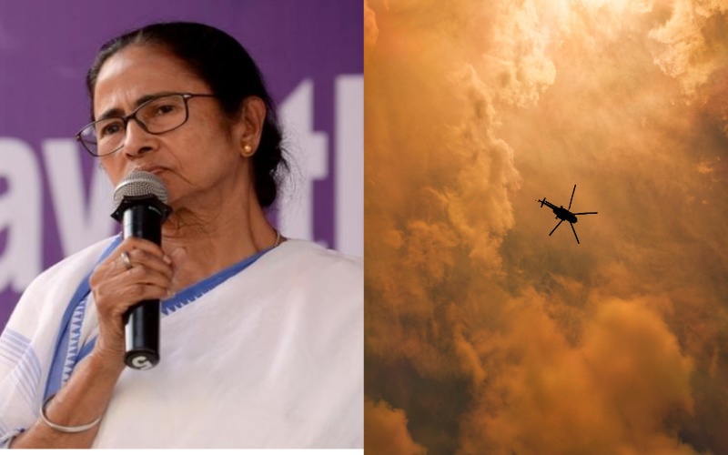 Mamata Banerjee's chopper makes emergency landing in north Bengal due to inclement weather 