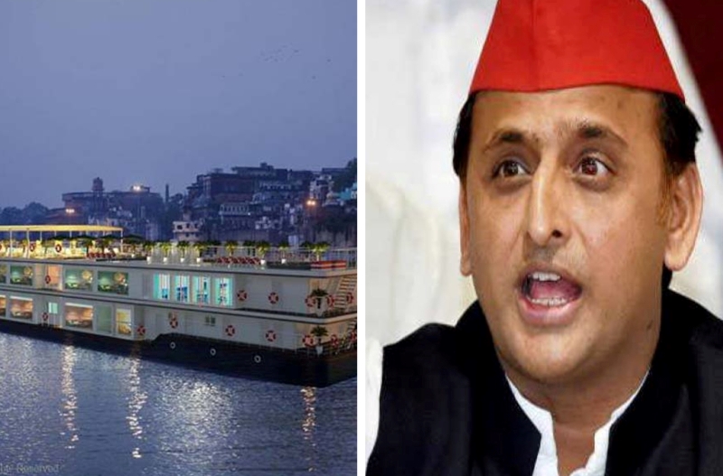 Ganga cruise inaugurated by PM Modi running for 17 yrs, relaunched with bars by BJP: Akhilesh Yadav