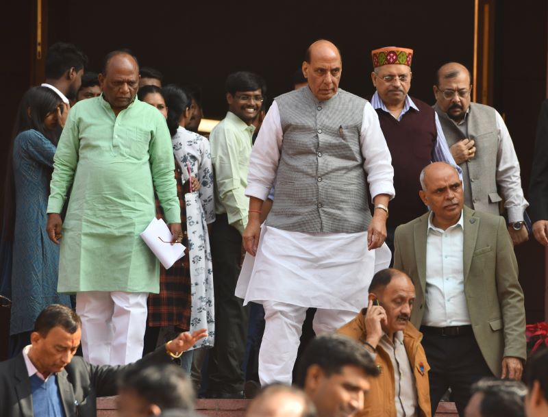 Defence Minister Rajnath Singh to assess cyclone damages in Tamil Nadu today