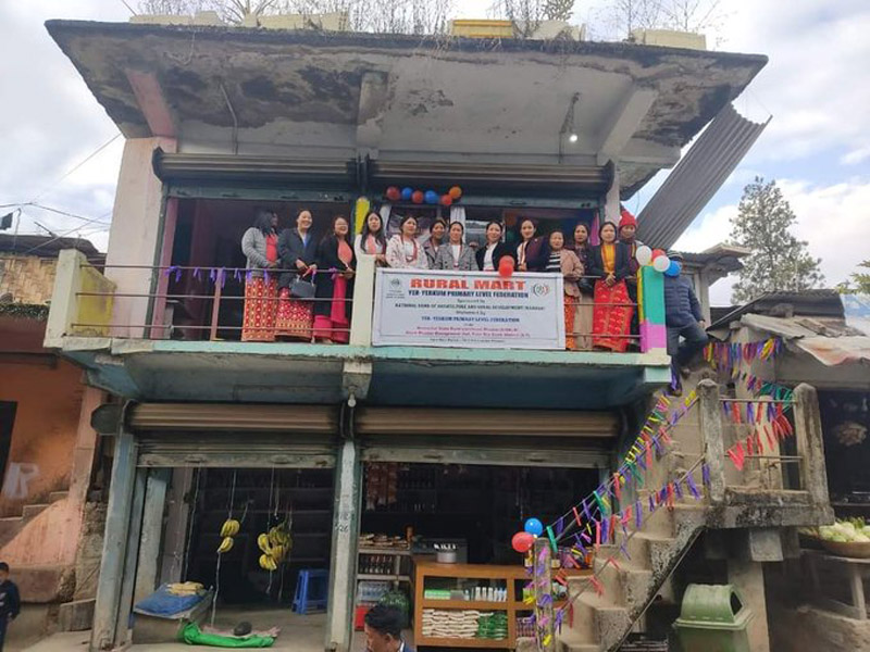 Arunachal Pradesh: Rural Mart supported by NABARD inaugurated