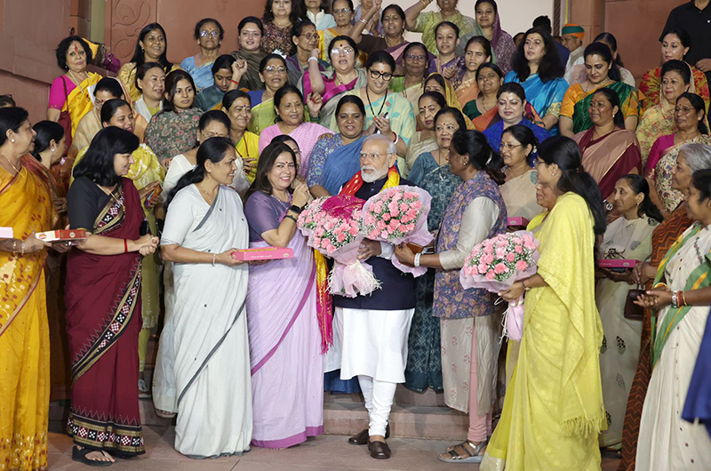 Women's Reservation Bill: Modi credits 'stable govt' for historic step in Parliament