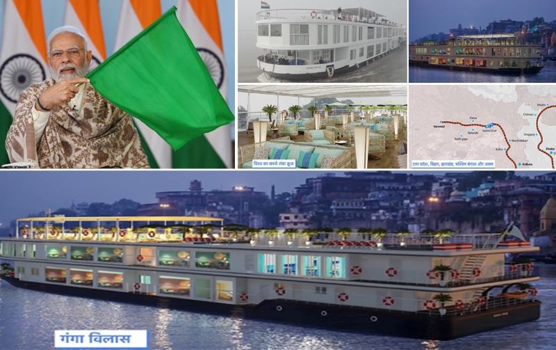 PM Modi flags off world's longest river cruise in Varanasi