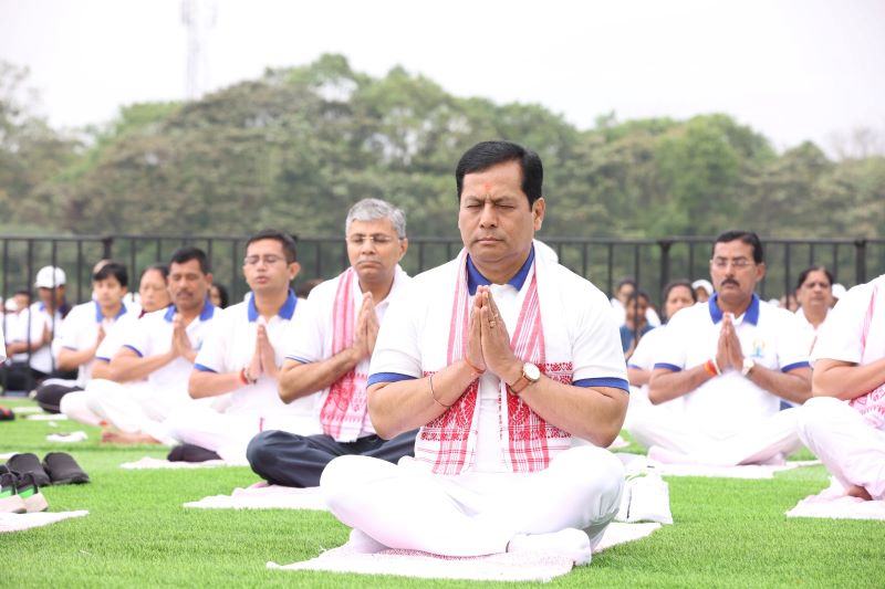 Union Minister Sarbananda Sonowal announces 100 bedded Yoga & Naturopathy Hospital in Dibrugarh