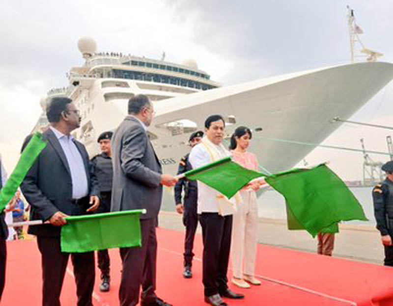 MV Empress: India's first international cruise vessel flagged off
