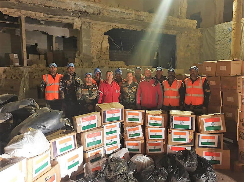 Indian Army continues relief work in quake-hit Turkey and Syria