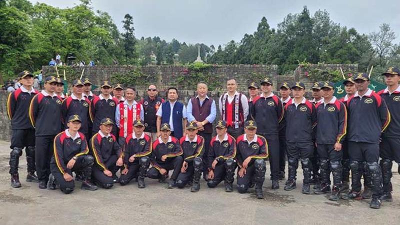 2nd Naga Regiment commemorates 25th anniversary of Kargil War victory with bike expedition